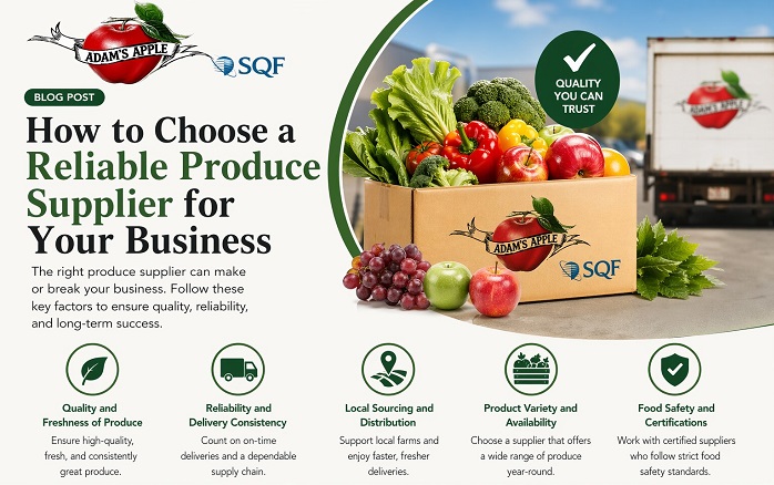 How to Choose a Reliable Produce Supplier for Your Business