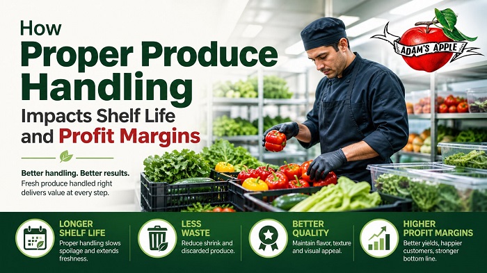 How Proper Produce Handling Impacts Shelf Life and Profit Margins